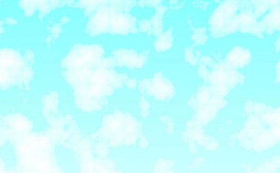 蓝天白云飘过网页动画特效